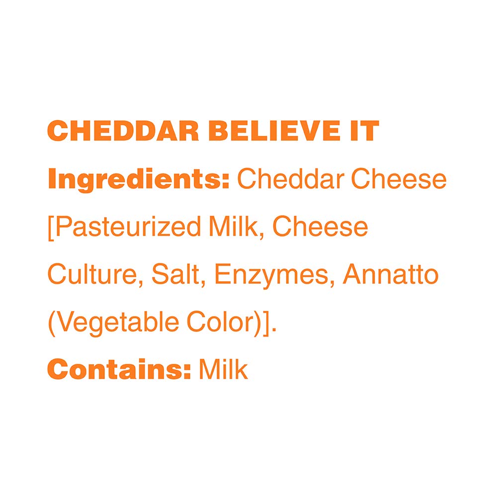 Moon Cheese (2oz.) - Cheddar Believe It - High-quality Cheese Snacks by Moon Cheese at BariatricPal Store