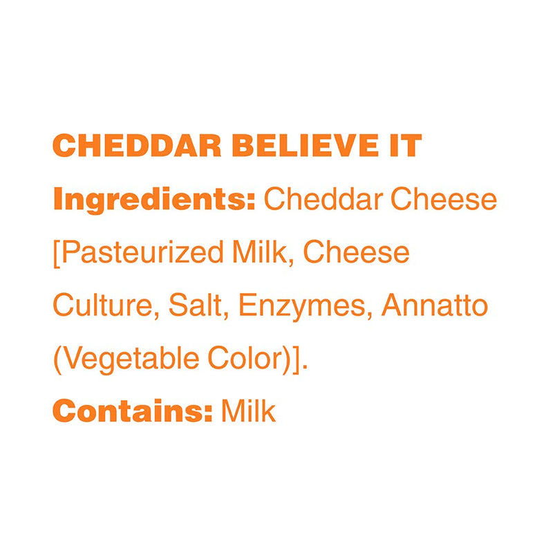 Moon Cheese (2oz.) - Cheddar Believe It - High-quality Cheese Snacks by Moon Cheese at 