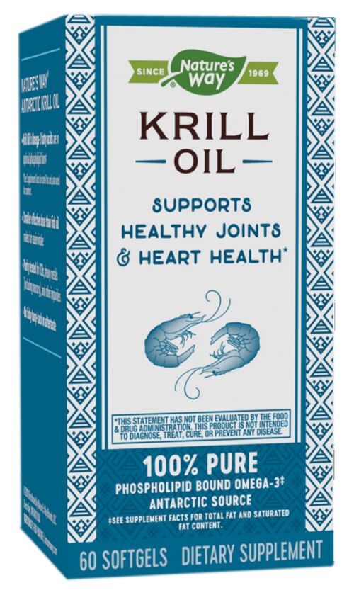 Nature's Way Krill Oil 60 softgels - High-quality Oils/EFAs by Nature's Way at 