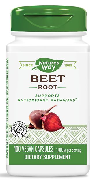 Nature's Way Beet Root 100 vegan capsules - High-quality Herbs by Nature's Way at 