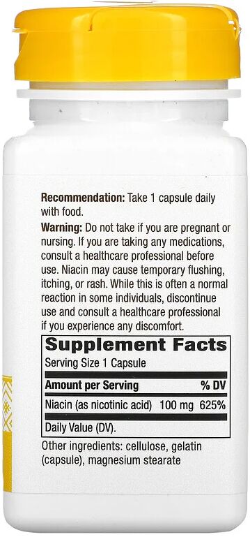 Nature's Way Niacin 100 capsules - High-quality Vitamins by Nature's Way at BariatricPal Store