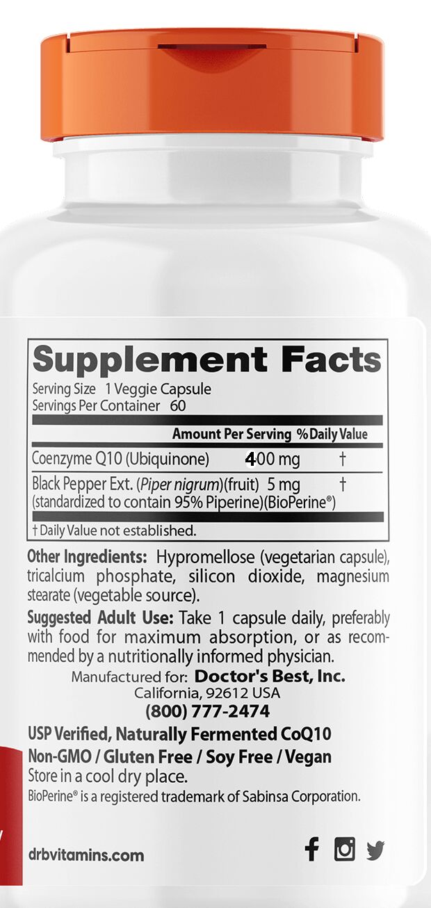 #Dosage_with BioPerine, 400 mg #Size_60 veggie caps