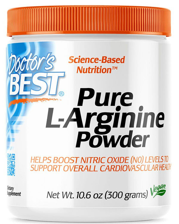 Doctor's Best L-Arginine Powder 300 grams - High-quality Amino Acids by Doctor's Best at 