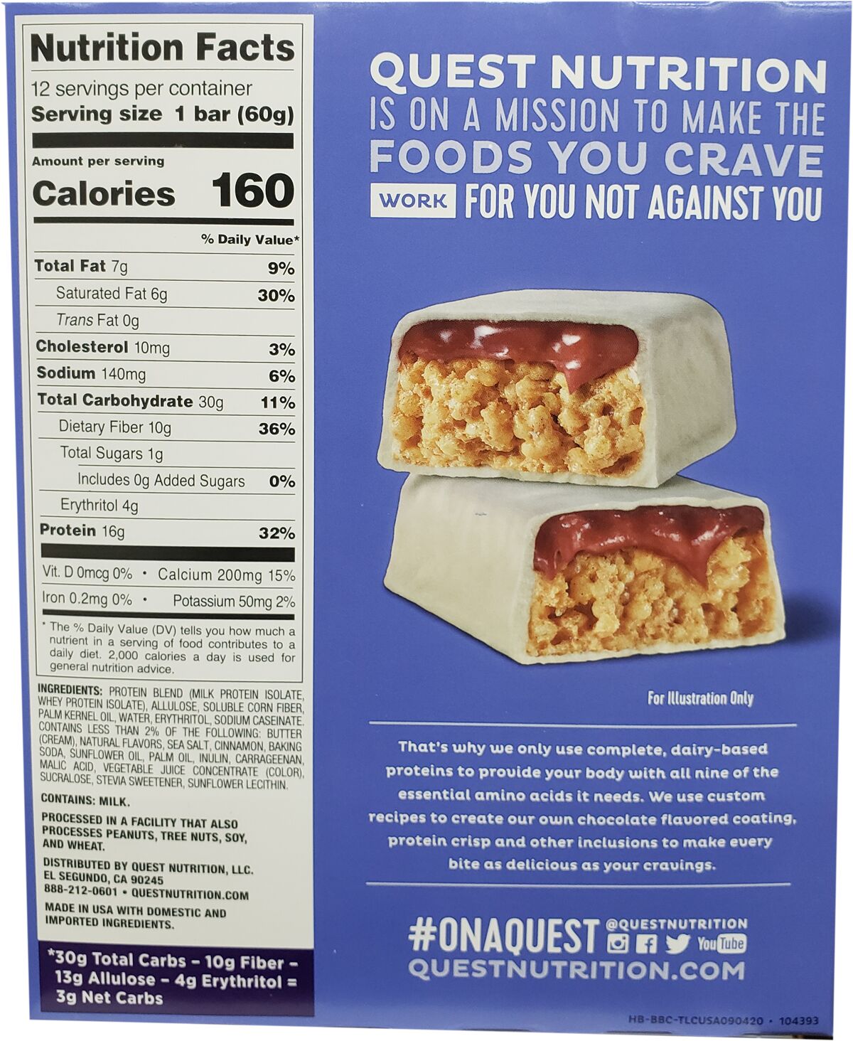 #Flavor_Blueberry Cobbler #Size_12 bars