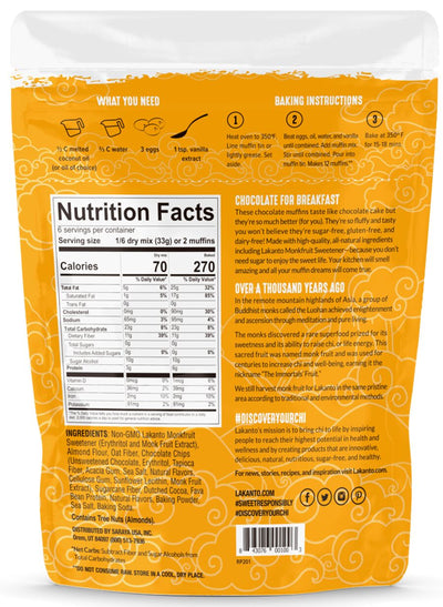 Lakanto Sugar-Free Muffin Mix - High-quality Baking Mix by Lakanto at BariatricPal Store