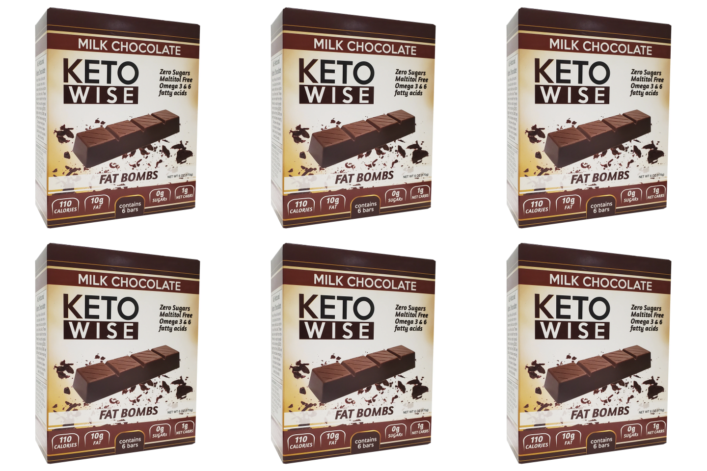 Keto Wise Fat Bomb - Milk Chocolate Bar - High-quality Candies by Keto Wise at BariatricPal Store