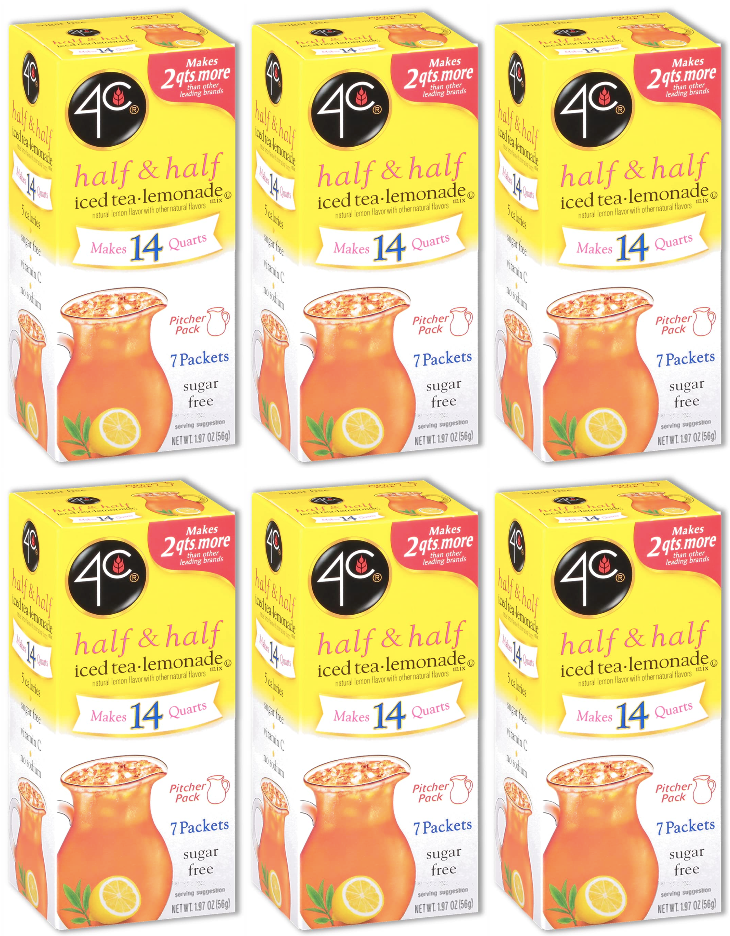 4C Sugar Free Drink Mix Pitcher Pack (7 Packets) - High-quality Beverages by 4C at BariatricPal Store