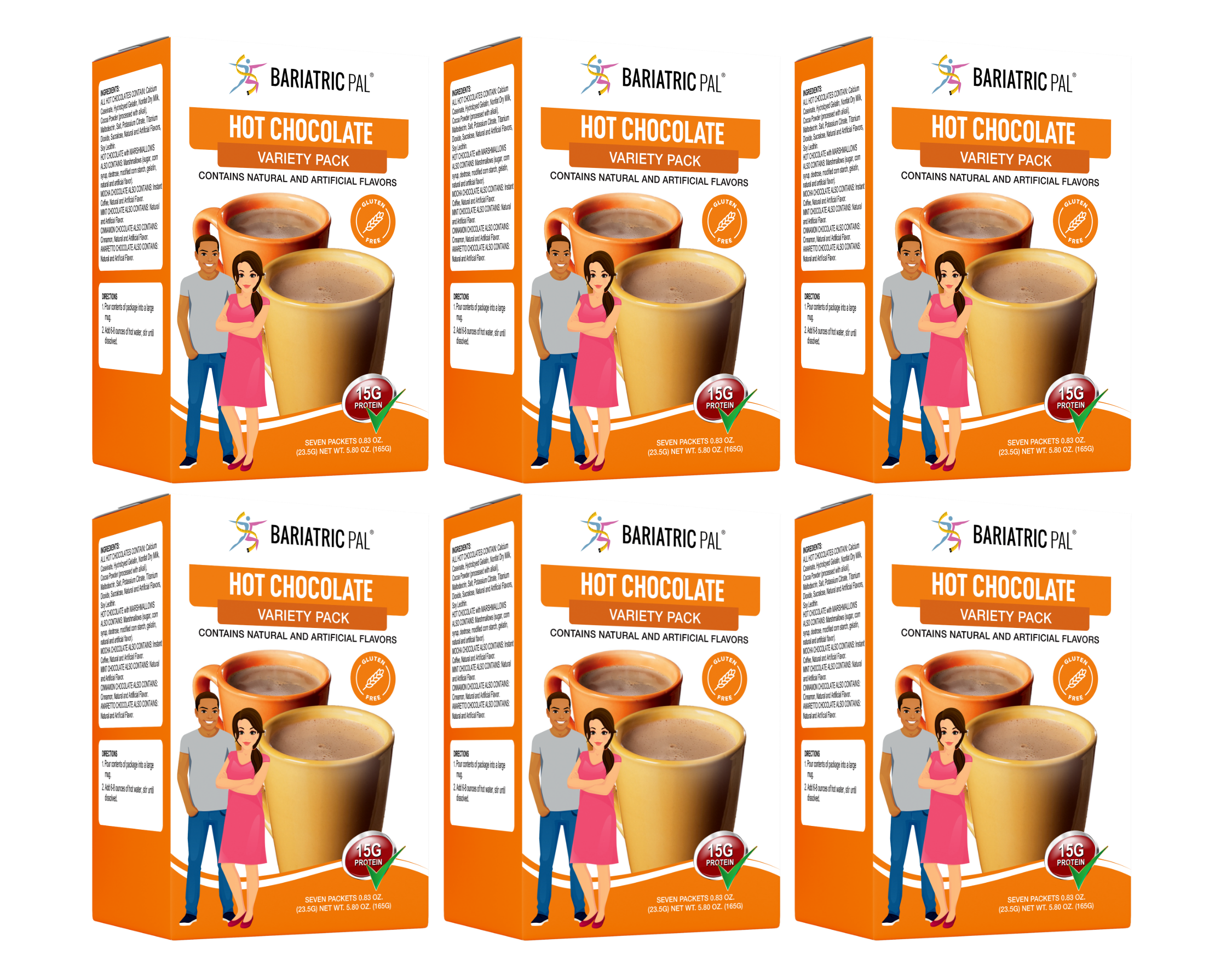BariatricPal Hot Chocolate Protein Drink - Variety Pack - High-quality Hot Drinks by BariatricPal at BariatricPal Store