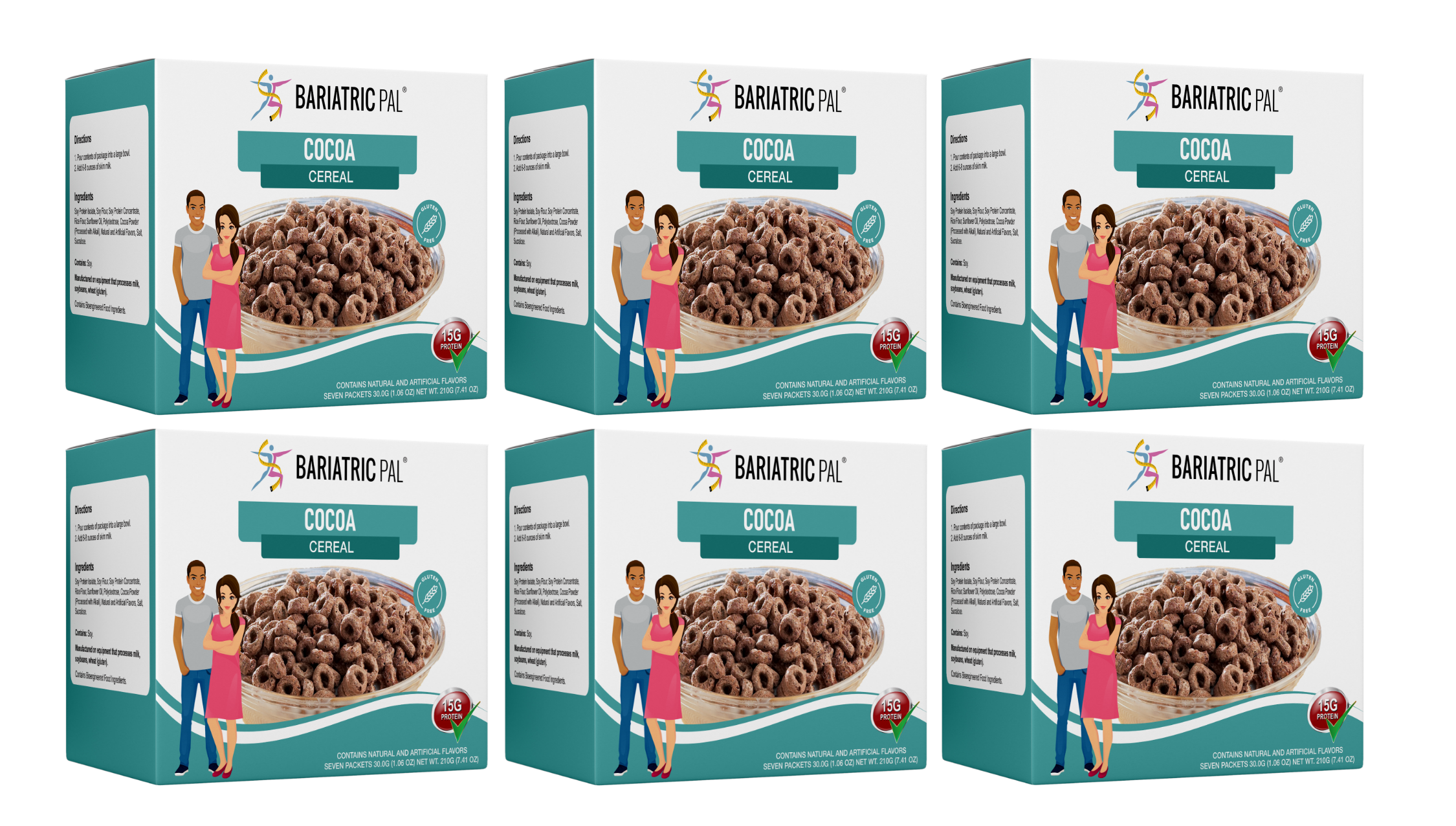 BariatricPal Protein Cereal - Rich Cocoa - High-quality Cereal by BariatricPal at BariatricPal Store
