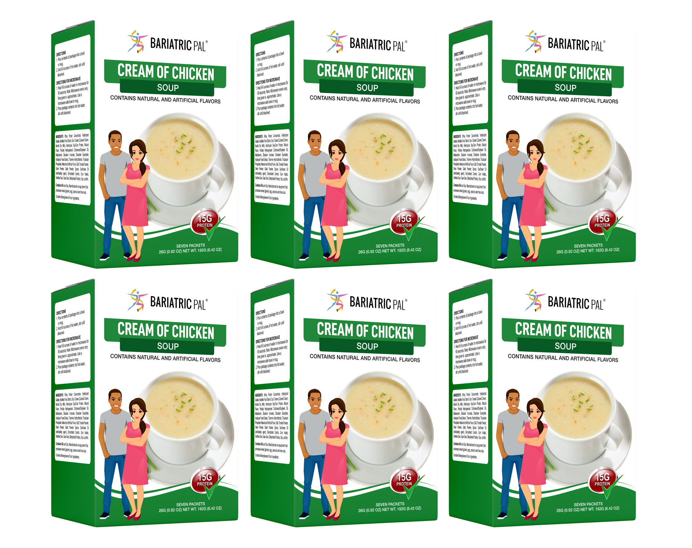 BariatricPal Protein Soup - Cream Of Chicken - High-quality Soups by BariatricPal at BariatricPal Store