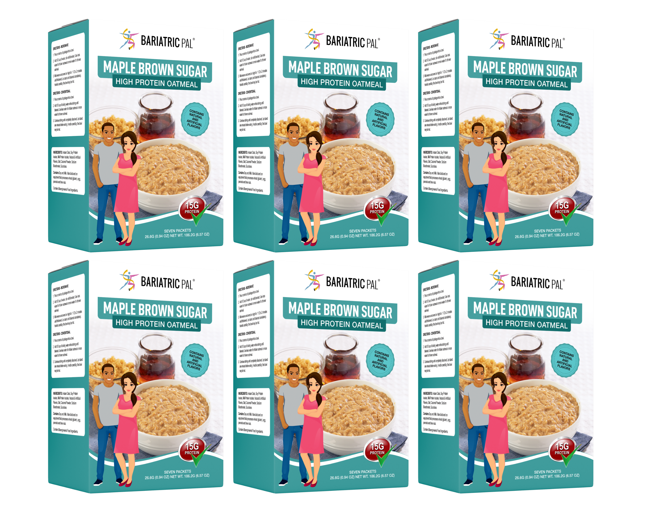 BariatricPal Hot Protein Breakfast - Maple Brown Sugar Oatmeal - High-quality Breakfast by BariatricPal at BariatricPal Store
