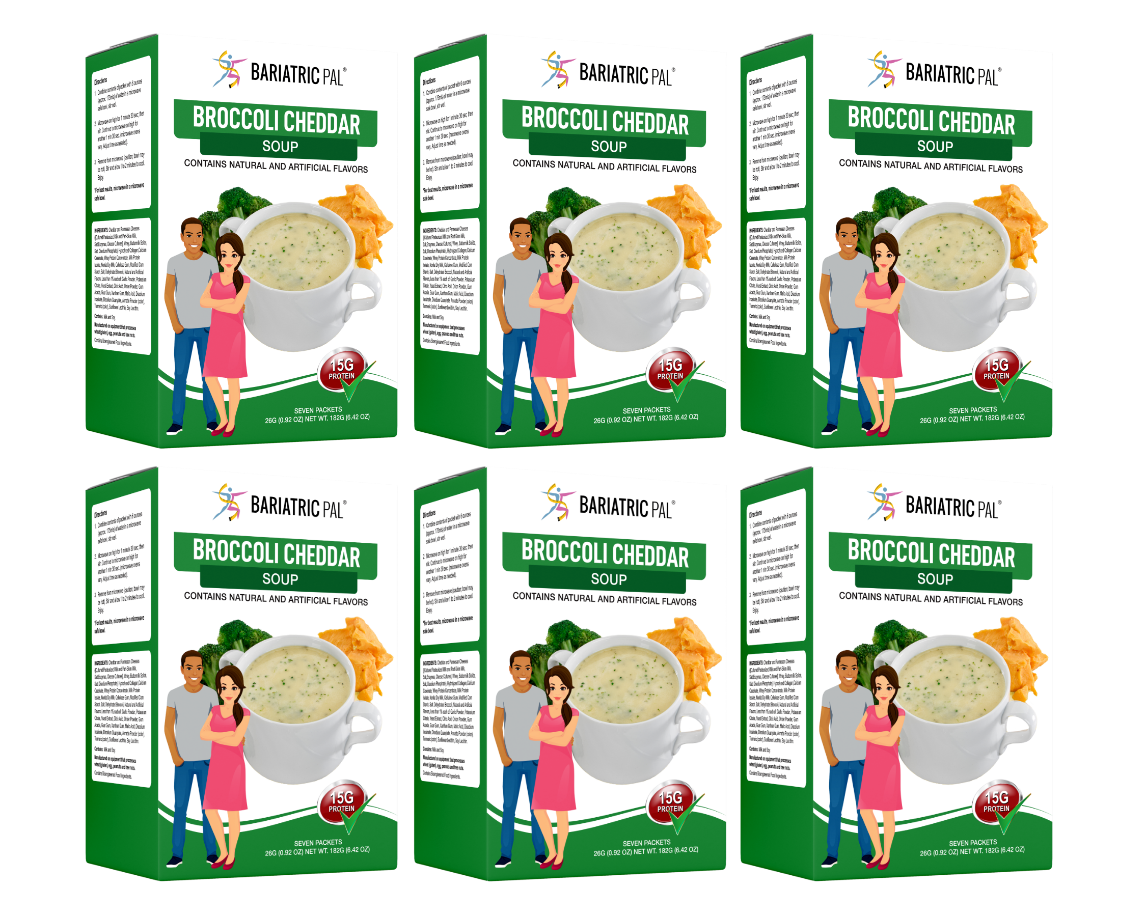 BariatricPal High Protein Meal Replacement Soup - Broccoli and Cheese - High-quality Soups by BariatricPal at BariatricPal Store