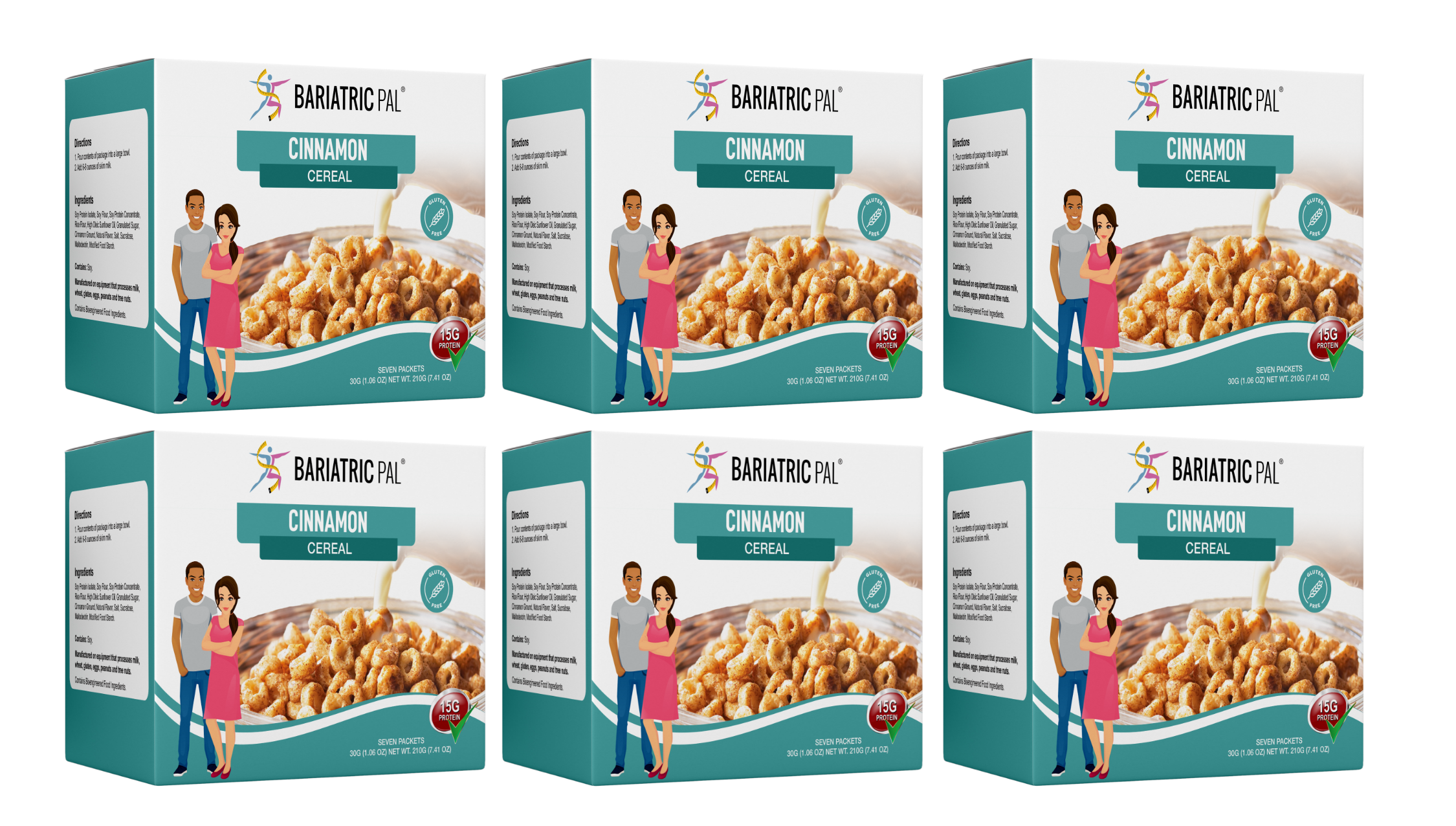 BariatricPal Protein Cereal - Cinnamon Vanilla - High-quality Cereal by BariatricPal at BariatricPal Store