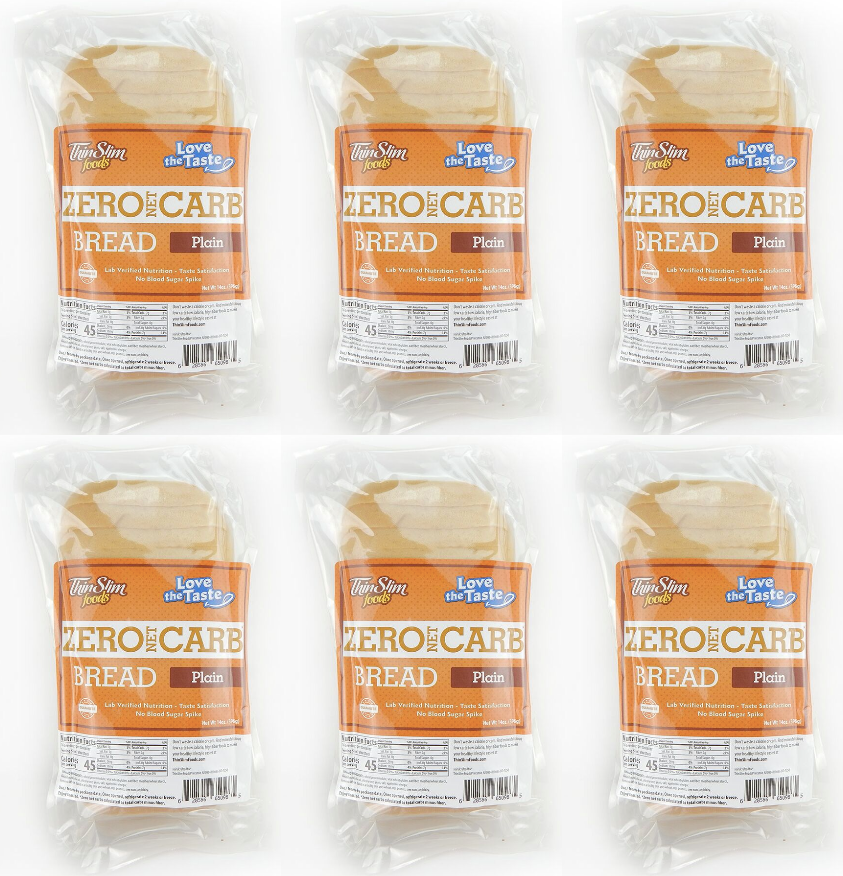 ThinSlim Foods Zero Carb Protein Bread - Plain - High-quality Protein Bread by ThinSlim Foods at BariatricPal Store