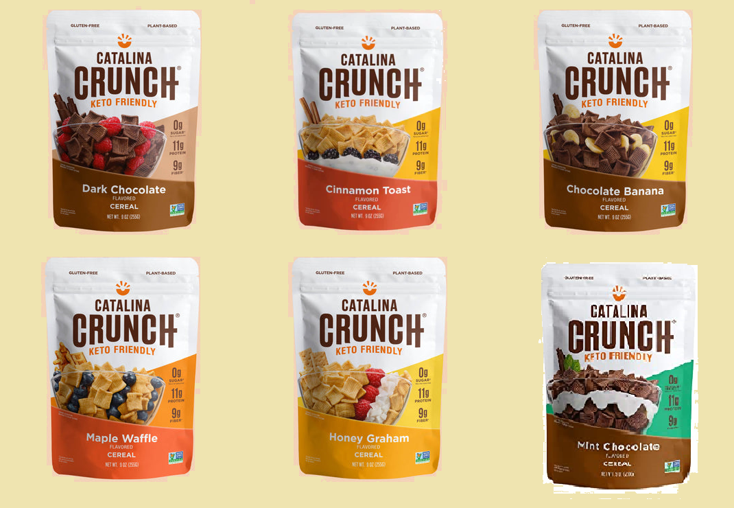 Catalina Crunch Keto Cereal - Variety Pack - High-quality Cereal by Catalina Crunch at BariatricPal Store