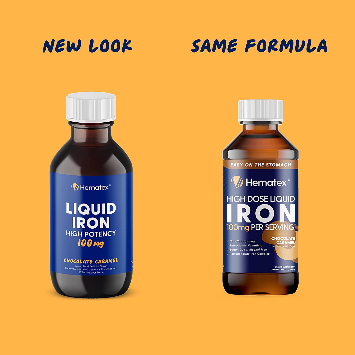 Hematex Super High Potency Liquid Iron (100mg) - High-quality Iron by Llorens Pharmaceutical at BariatricPal Store