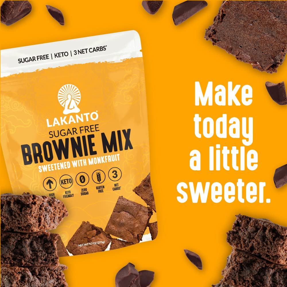 Lakanto Sugar-Free Brownie Mix - High-quality Baking Mix by Lakanto at BariatricPal Store