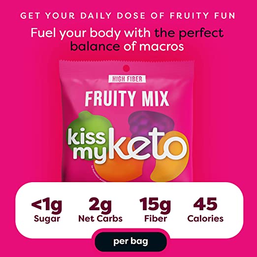 Kiss My Keto Keto Gummies - Fruity Mix - High-quality Gummies by Kiss My Keto at BariatricPal Store
