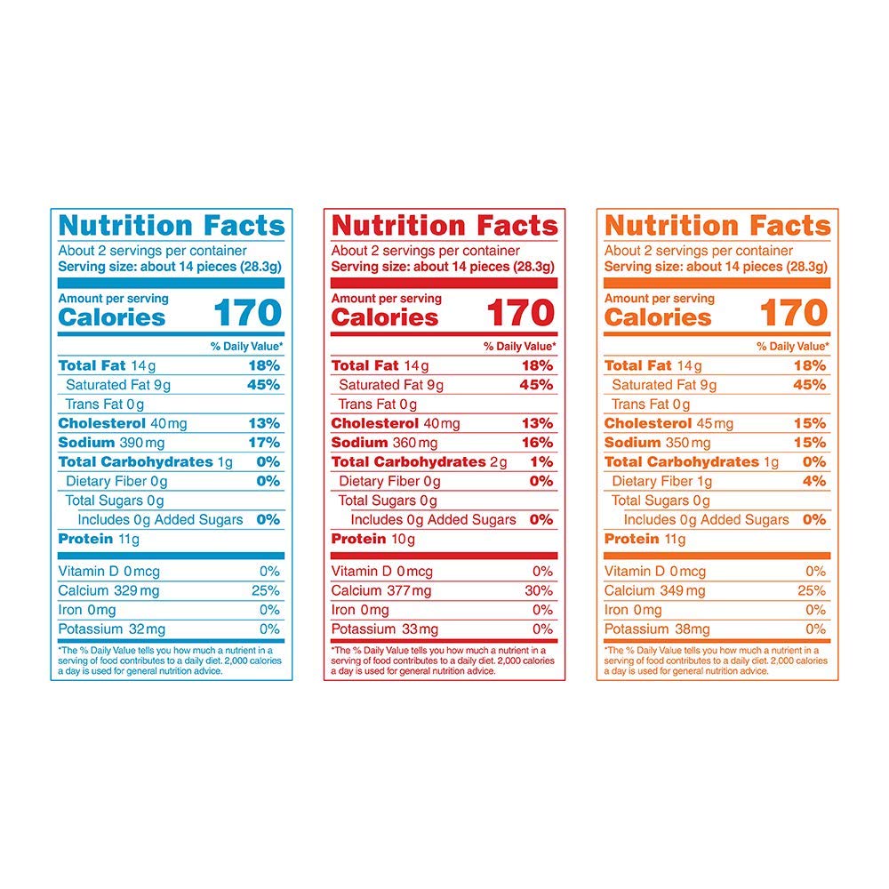 Moon Cheese (2oz.) 3-Flavor Variety Pack - High-quality Cheese Snacks by Moon Cheese at BariatricPal Store
