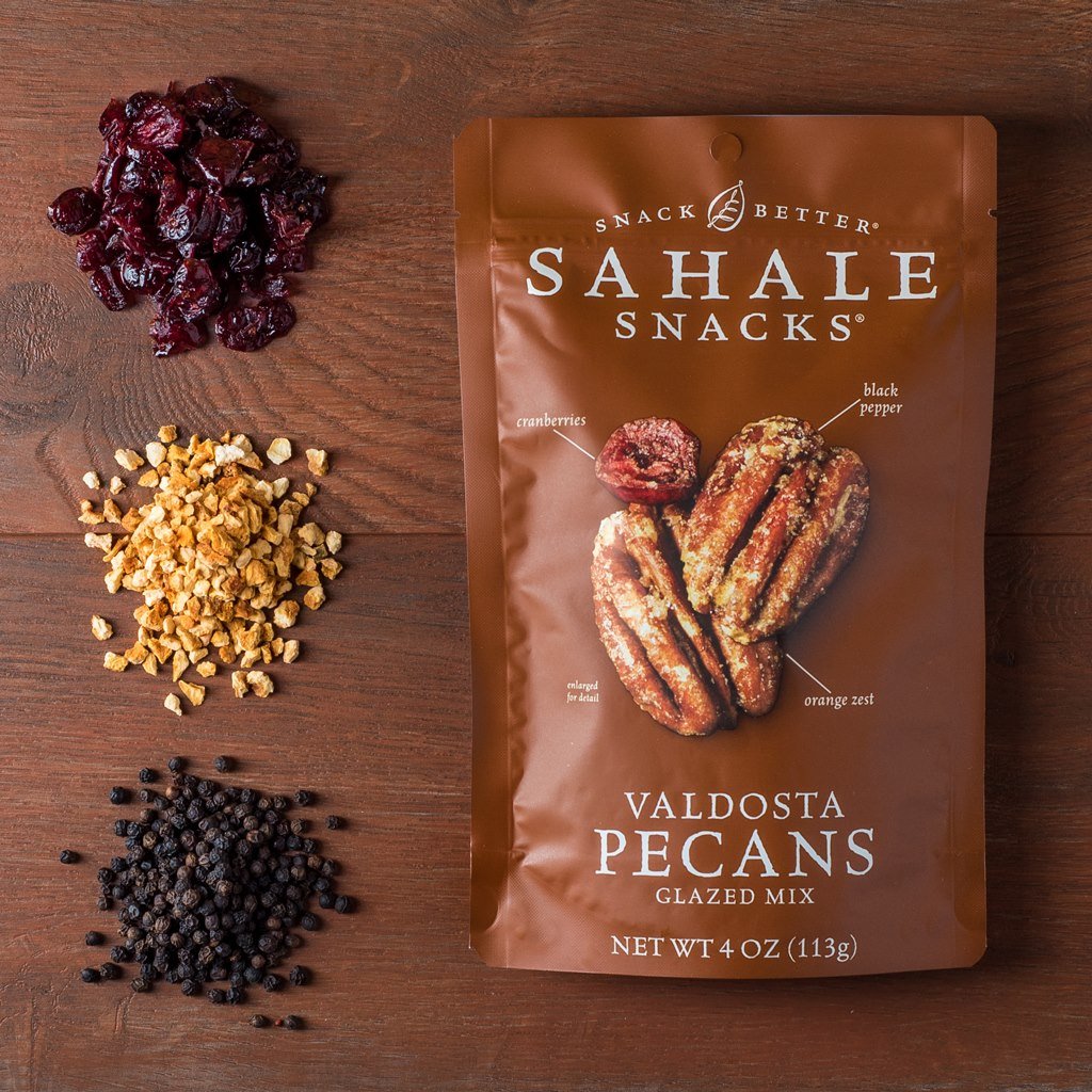 Sahale Snacks Valdosta Pecans Glazed Mix 4oz Bag - High-quality Nuts, Seeds and Fruits by Sahale Snacks at BariatricPal Store