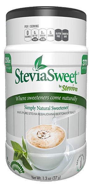 Steviva SteviaSweet Stevia Extract Powder 1.3 oz (37g) - High-quality Sweeteners by Steviva at BariatricPal Store