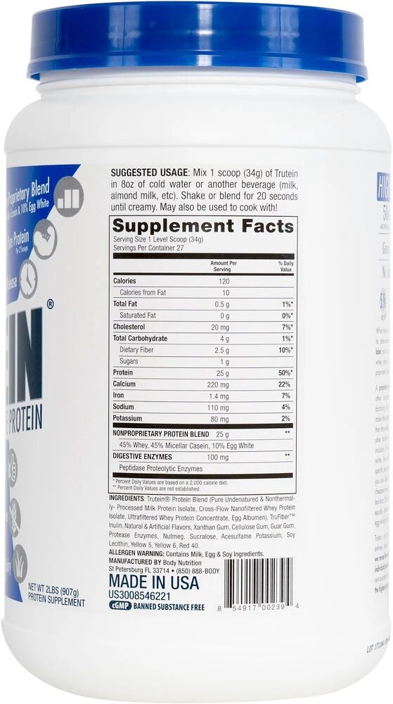 #Flavor_Egg Nog #Size_2 lb. (907g)