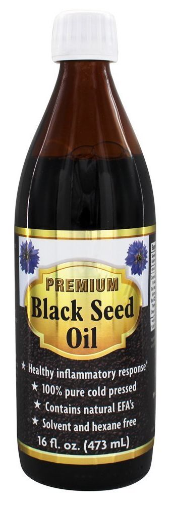 Bio Nutrition Inc Black Seed Oil 16 fl oz - High-quality Oils/EFAs by Bio Nutrition Inc at 