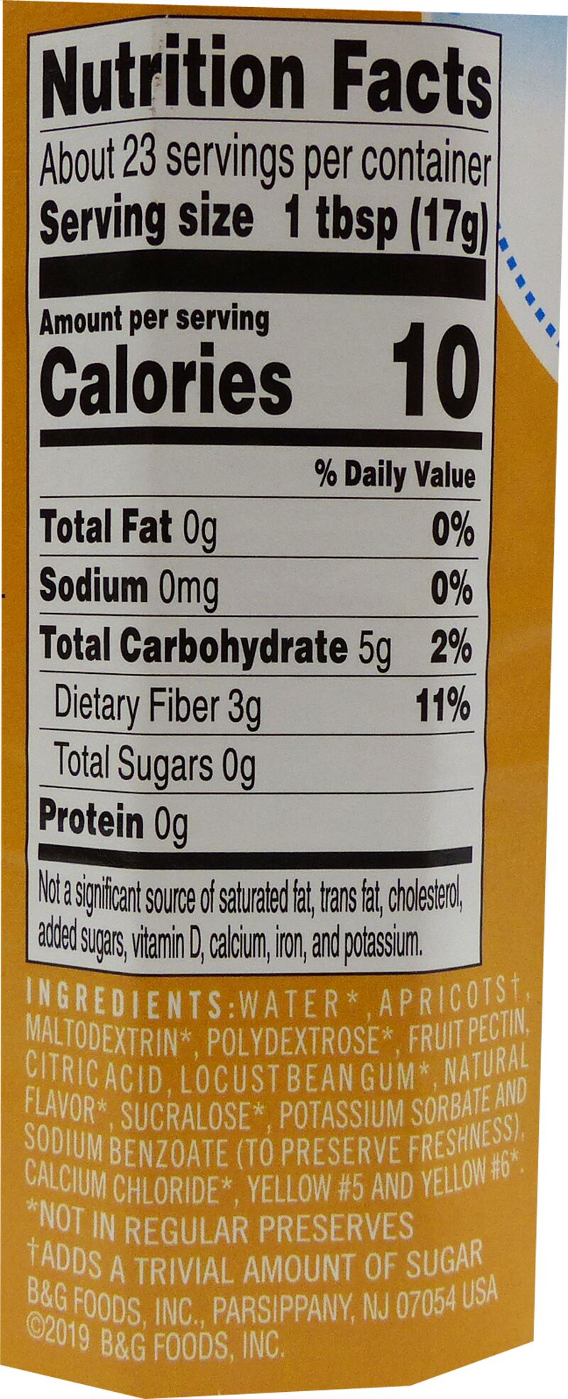 #Flavor_Apricot, 13.5 oz