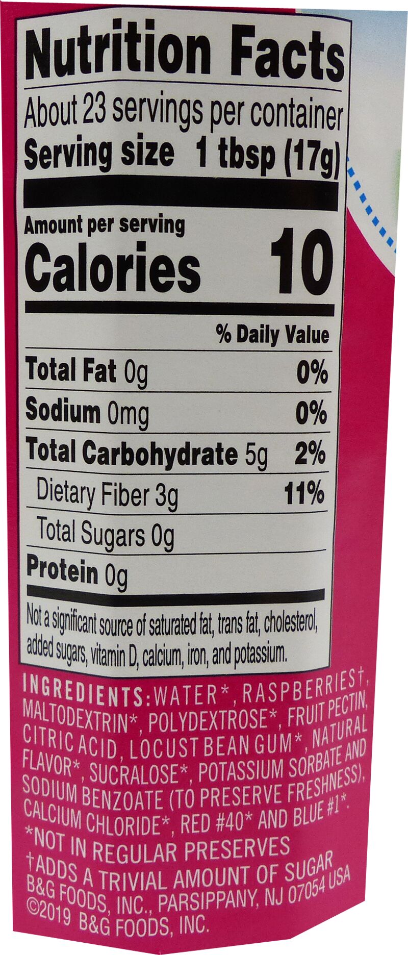 #Flavor_Seedless Raspberry, 13.5 oz