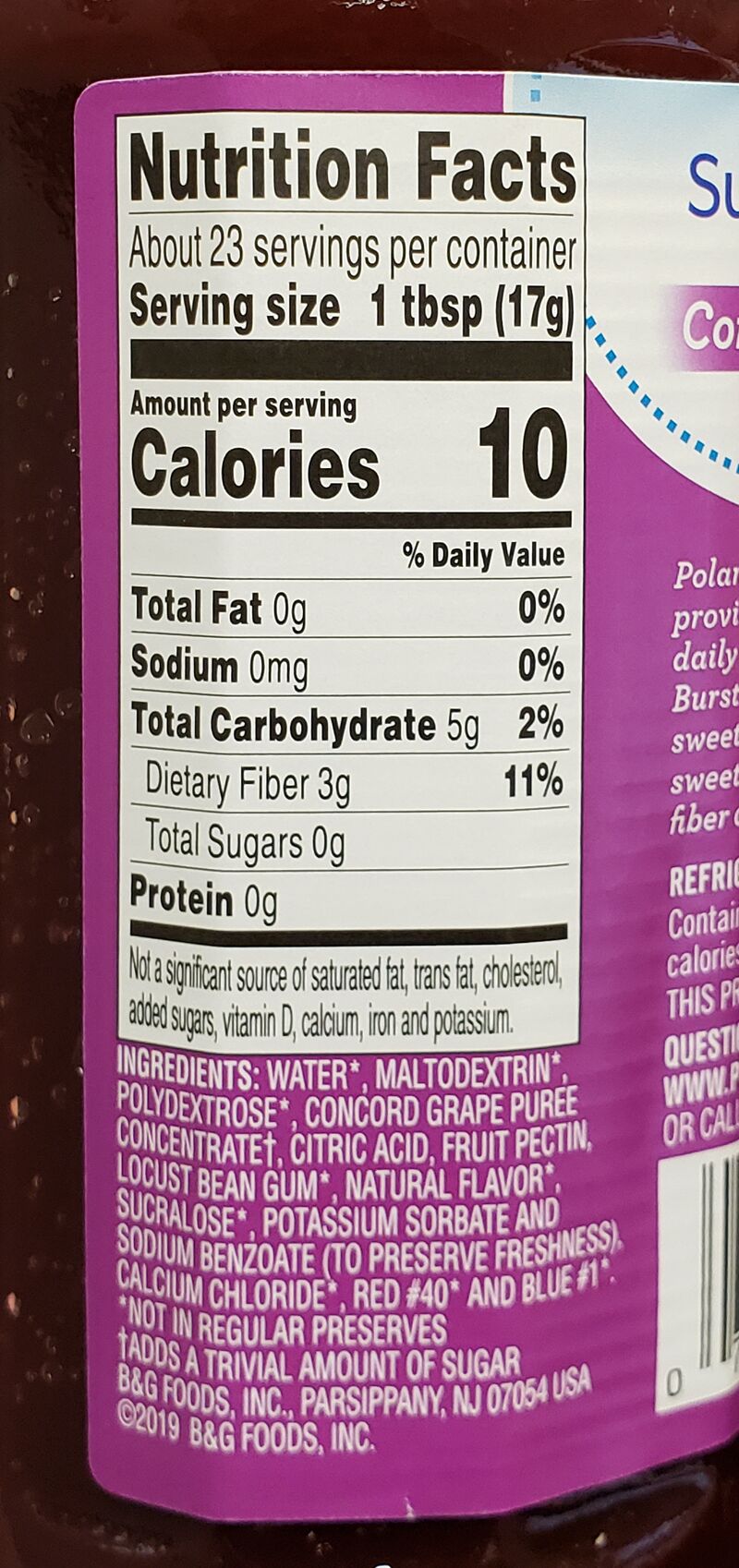 #Flavor_Concord Grape Jam, 13.5 oz