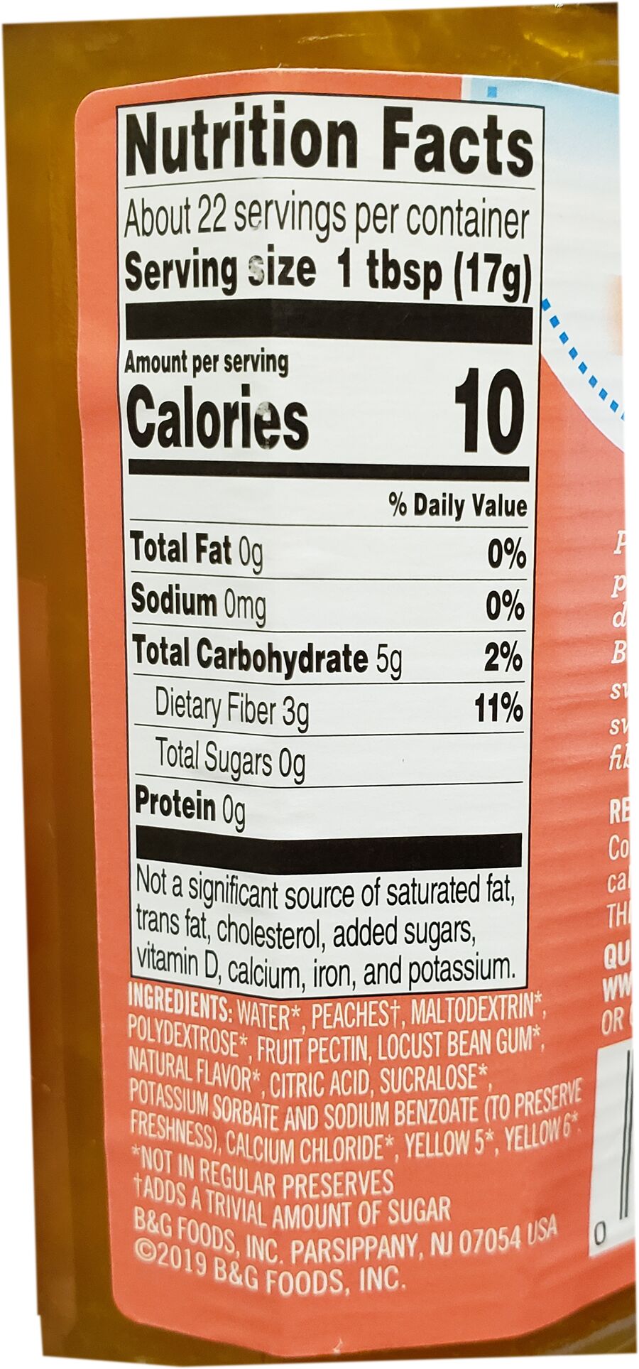 #Flavor_Peach, 13 oz