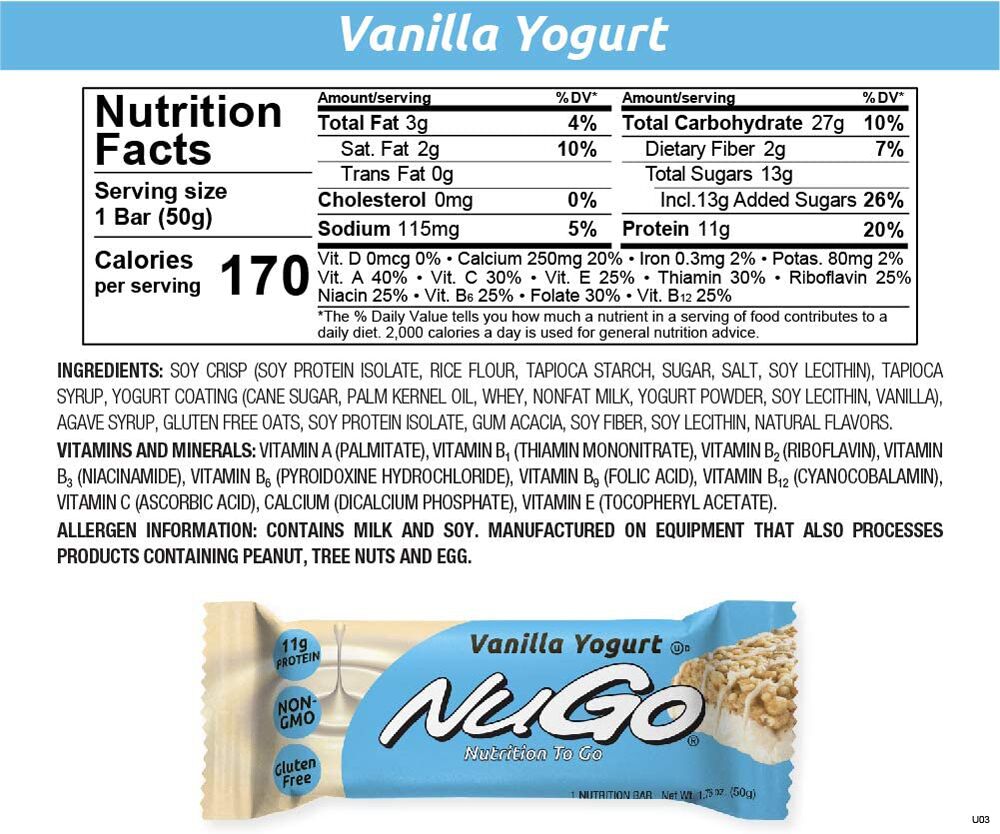 #Flavor_Vanilla Yogurt #Size_15 bars