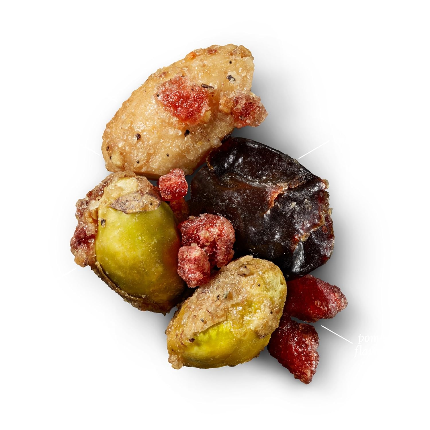 Sahale Snacks Pomegranate Pistachios Glazed Mix 4oz Bag - High-quality Nuts, Seeds and Fruits by Sahale Snacks at BariatricPal Store