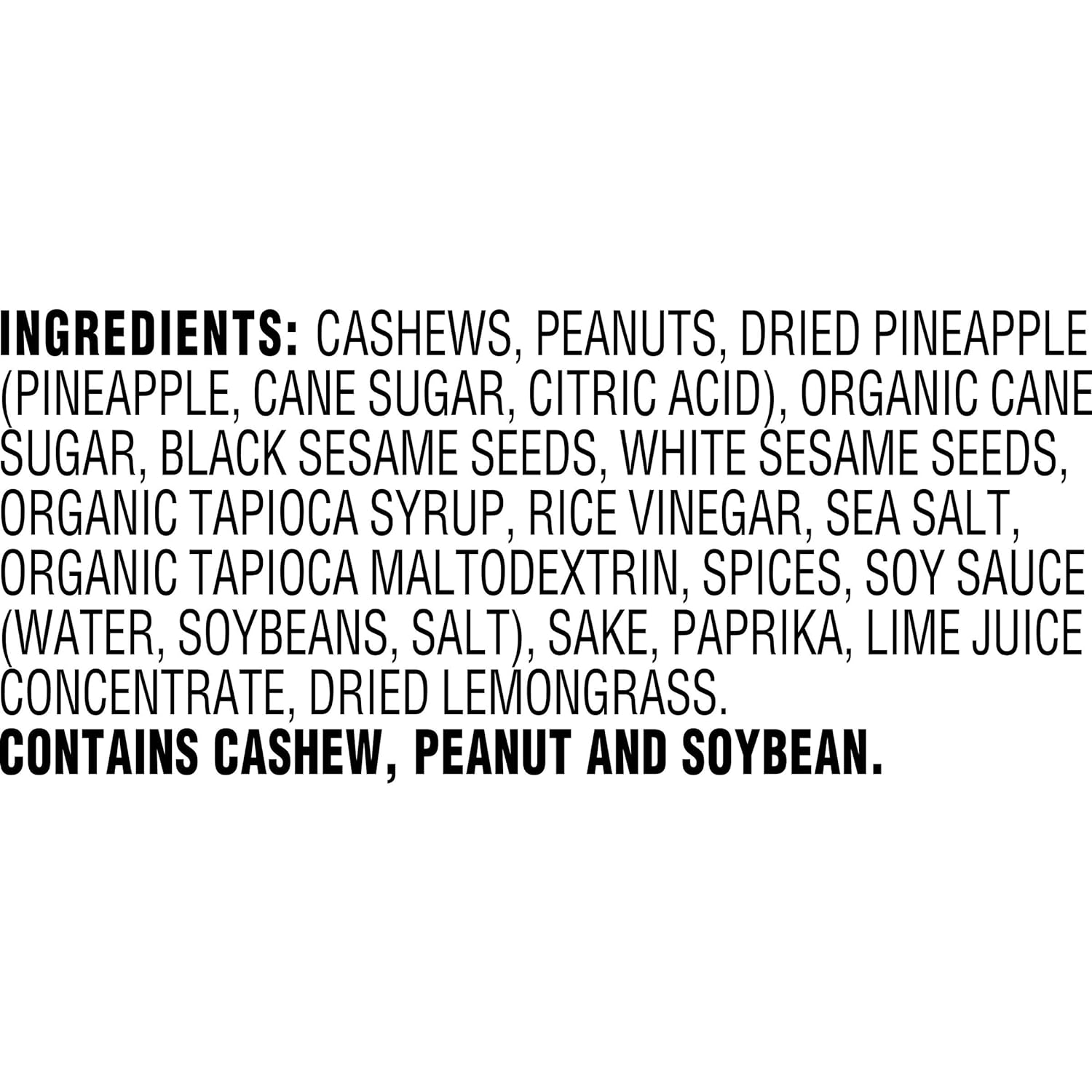 Sahale Snacks Thai Cashews Glazed Mix 4oz Bag - High-quality Nuts, Seeds and Fruits by Sahale Snacks at BariatricPal Store
