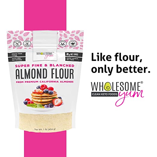 Wholesome Yum Super Fine Blanched Almond Flour - High-quality Flour by Wholesome Yum at BariatricPal Store