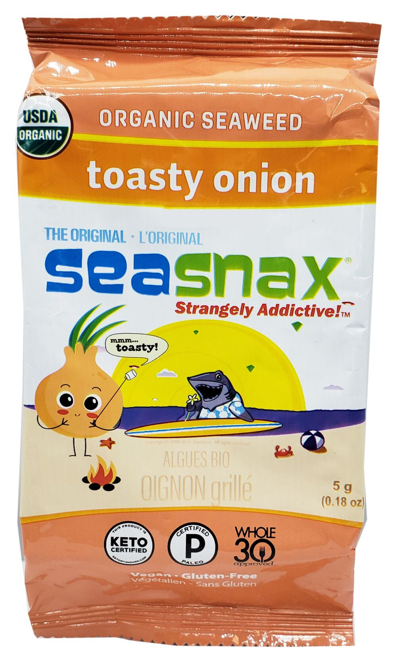 SeaSnax Grab & Go Seaweed Snacks (CLEARANCE: Best by May 9, 2024)