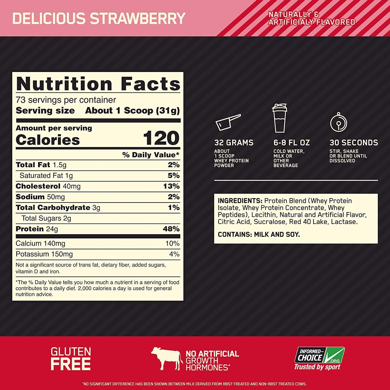 #Flavor_Delicious Strawberry #Size_5 lb.