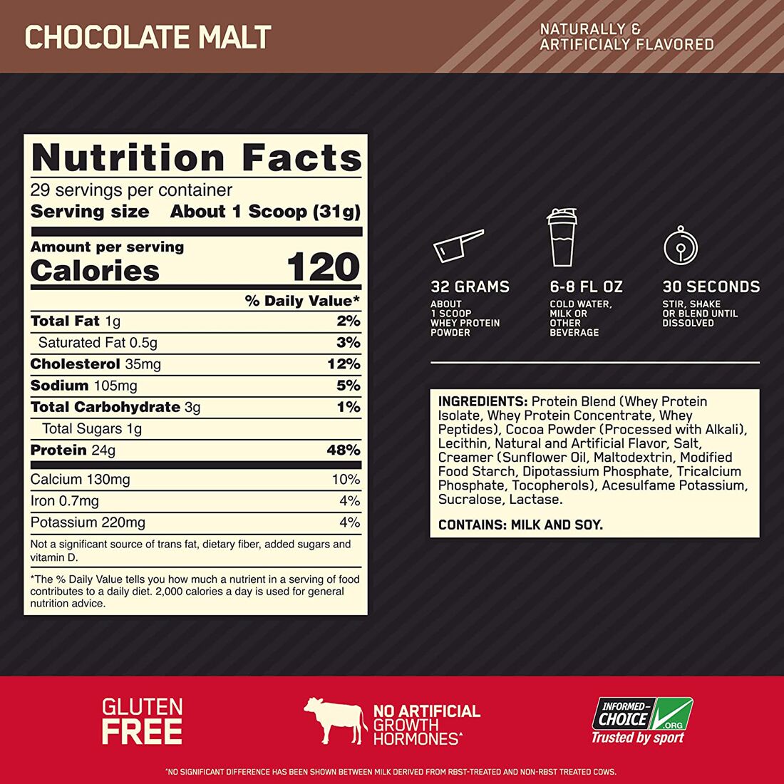 #Flavor_Chocolate Malt #Size_2 lb.