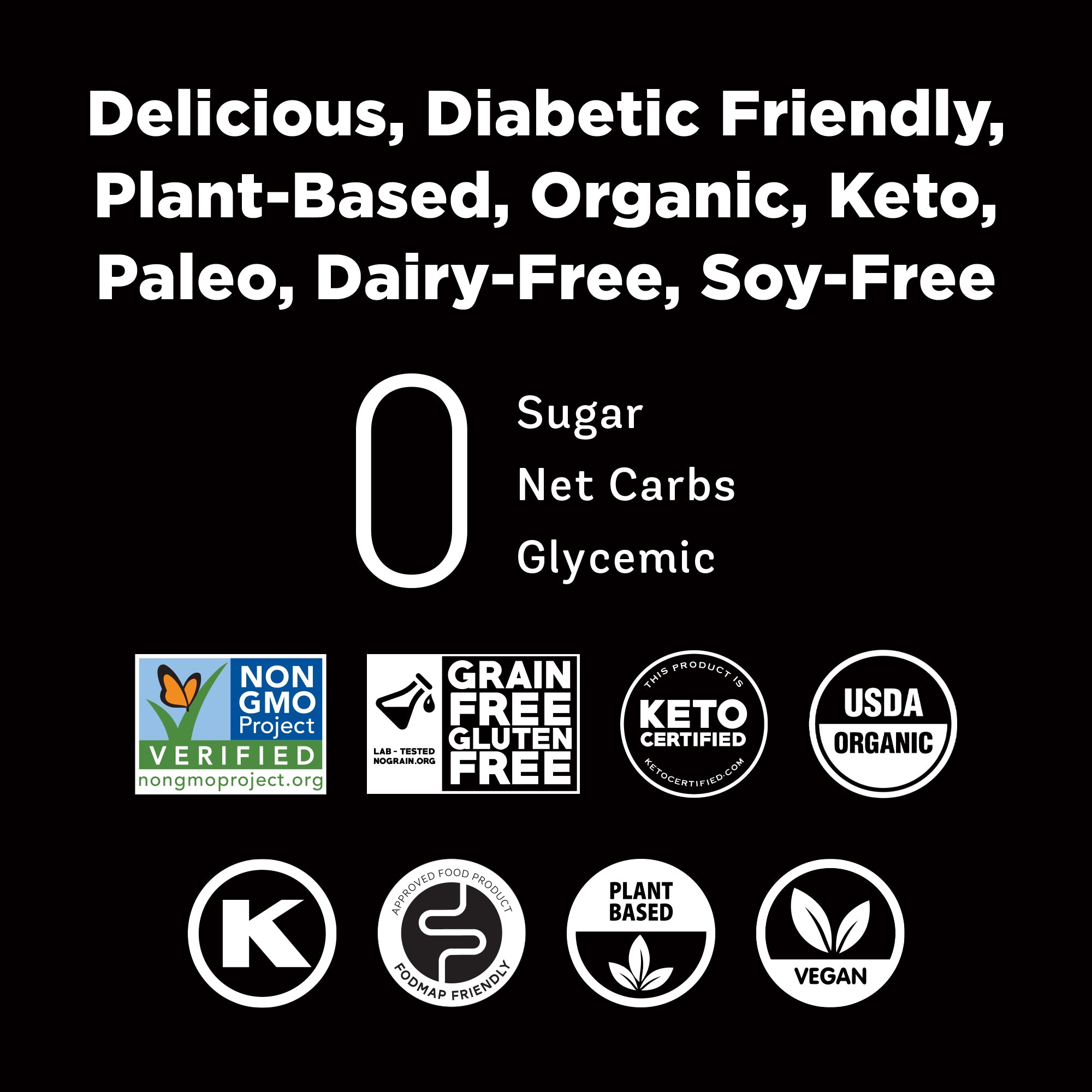 RxSugar Organic Syrup (16 oz) - Chocolate - High-quality Syrups by RxSugar at BariatricPal Store
