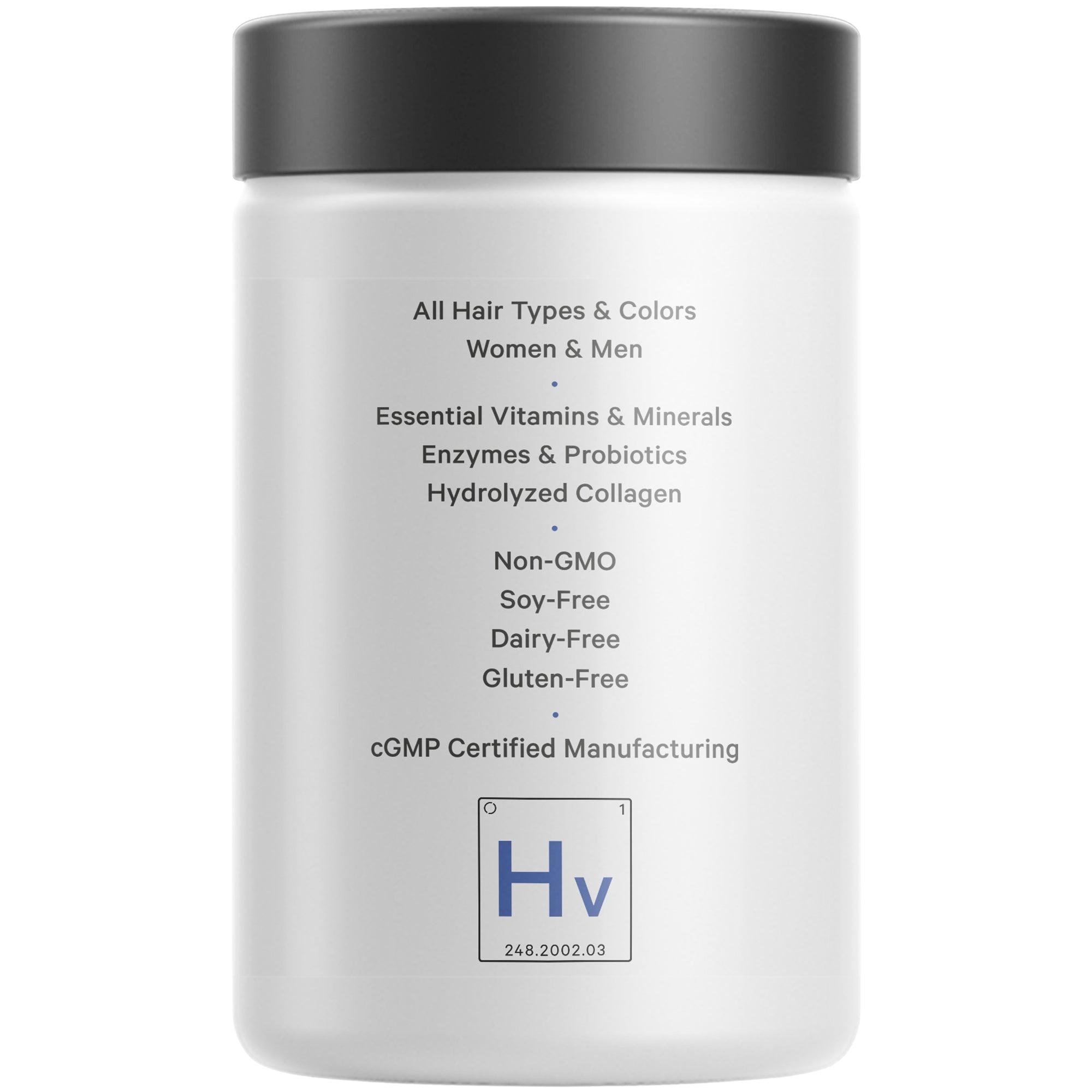 Hair Vitamins with Biotin 10000 mcg Keratin Collagen Zinc Inositol Hair Support Supplement by Codeage - High-quality Hair, Skin & Nails by Codeage at BariatricPal Store