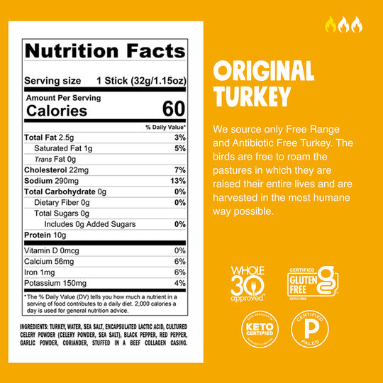 Chomps Meat Snack Sticks - Variety Pack - High-quality Meat Sticks by Chomps at BariatricPal Store