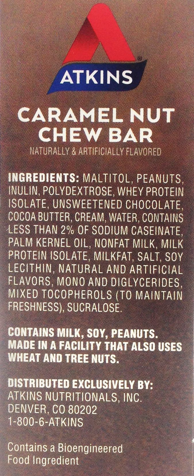 #Flavor_Caramel Nut Chew, 5 bars