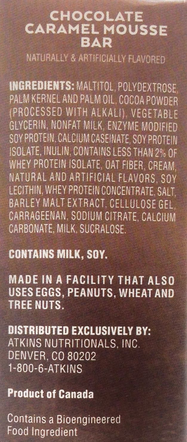 #Flavor_Chocolate Caramel Mousse, 5 bars