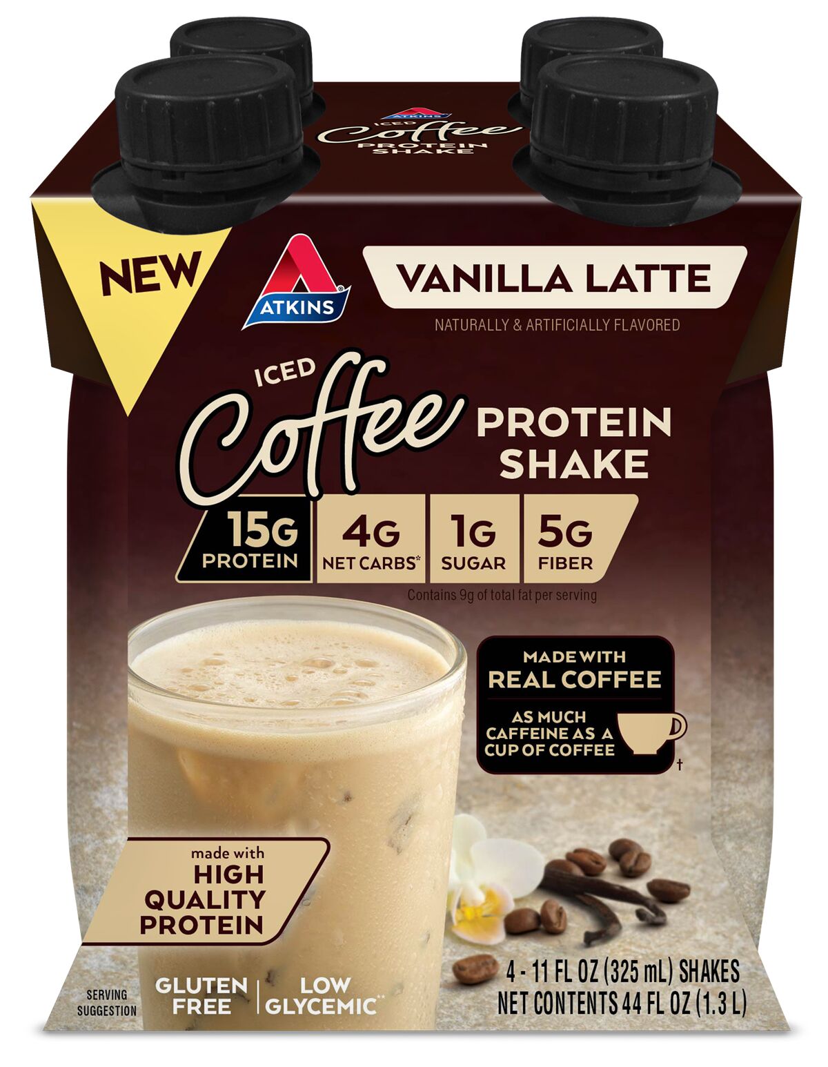 #Flavor_Vanilla Latte, 11 oz #Size_4 pack