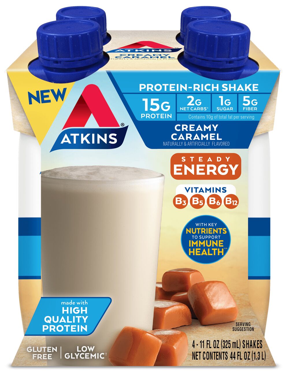 #Flavor_Creamy Caramel, 11 oz, 12 shakes #Size_1 case