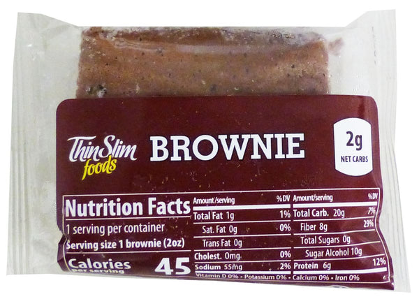 ThinSlim Foods Brownies 12 pack - High-quality Bariatric Approved by ThinSlim Foods at 