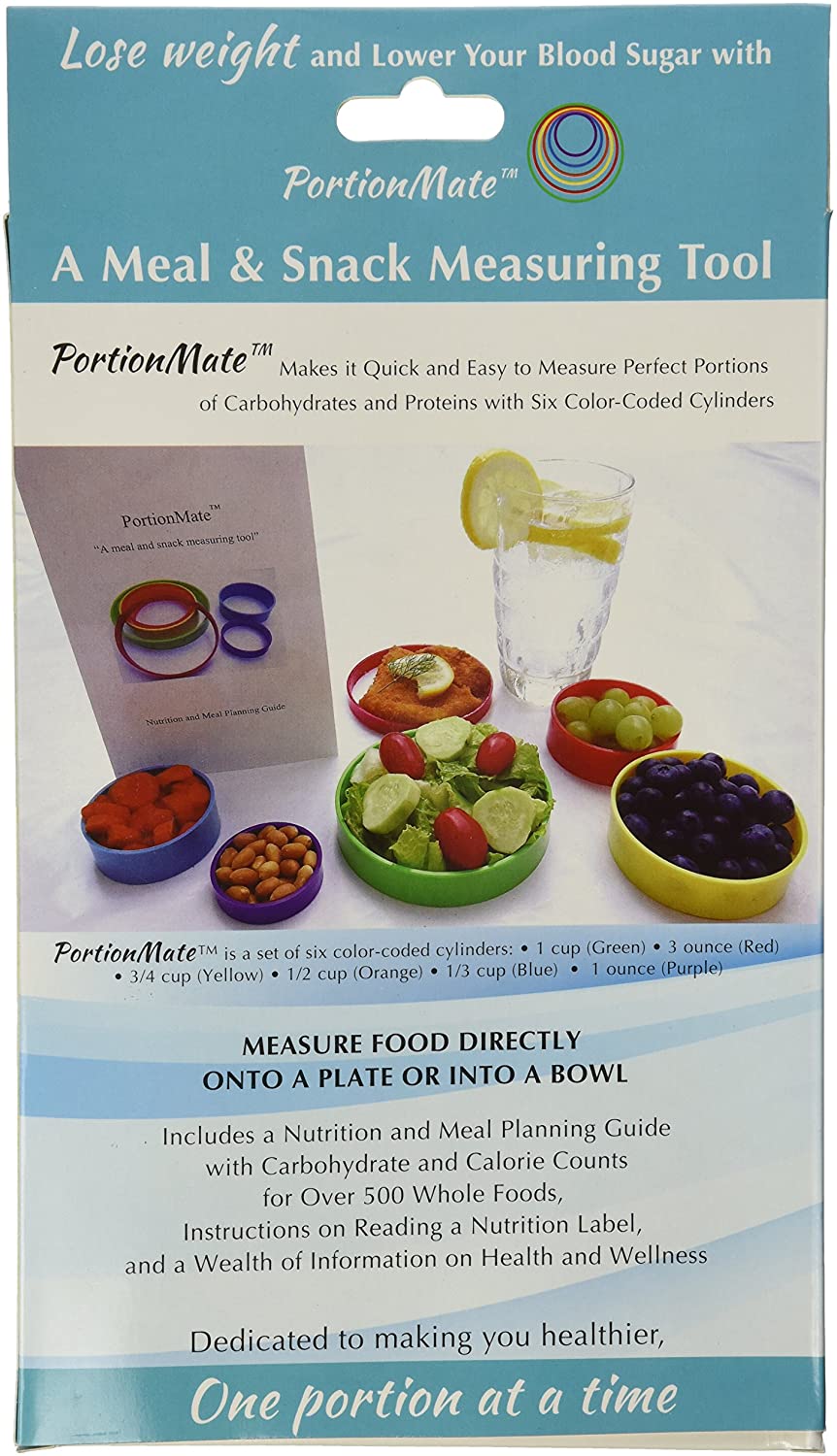 PortionMate - Meal Portion Control Rings and Nutrition Tool - High-quality Dinnerware by PortionMate at BariatricPal Store