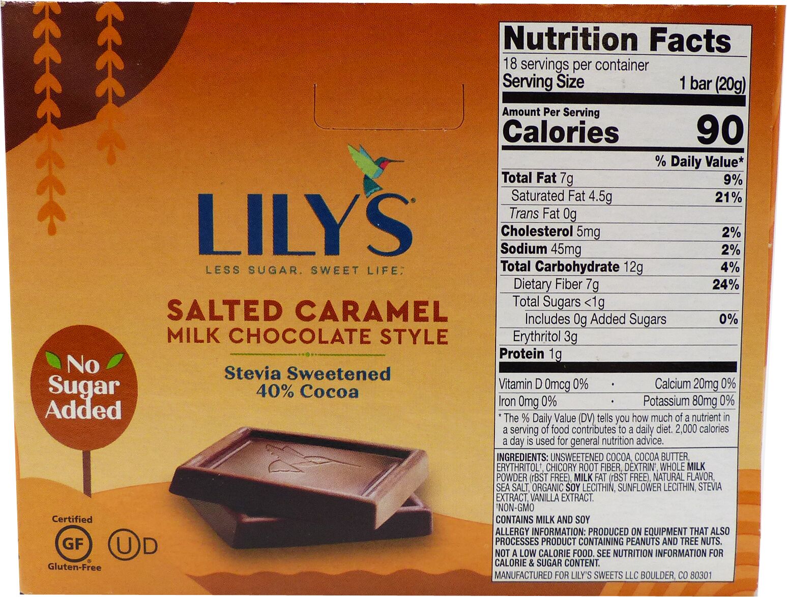 #Flavor_Salted Caramel #Size_18 mini bars