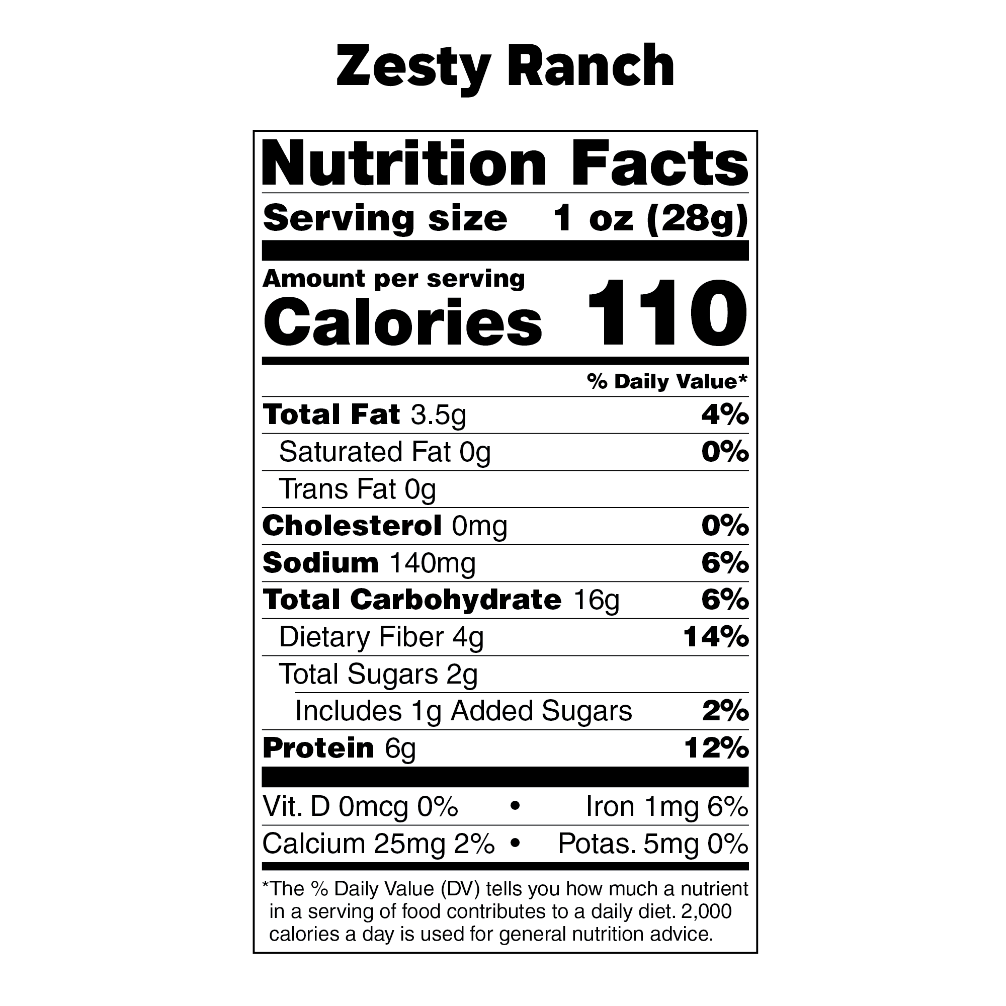 Enlightened Crunchy Broad Beans - Zesty Ranch (4.5 oz) - High-quality Roasted Broad Bean Crisps by Enlightened at BariatricPal Store