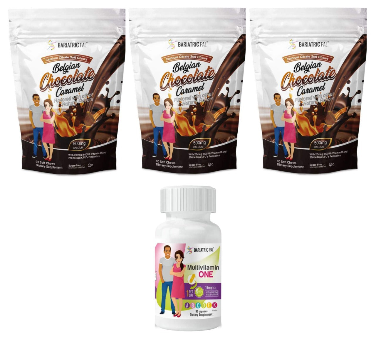 Gastric Band Complete Bariatric Vitamin Pack by BariatricPal - Capsules - High-quality Vitamin Pack by BariatricPal at BariatricPal Store